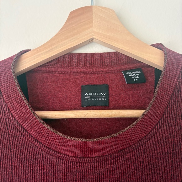 Vintage Arrow Striped Long Sleeve Y2K Skater Top - Picture 7 of 8